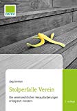 Stolperfalle Verein